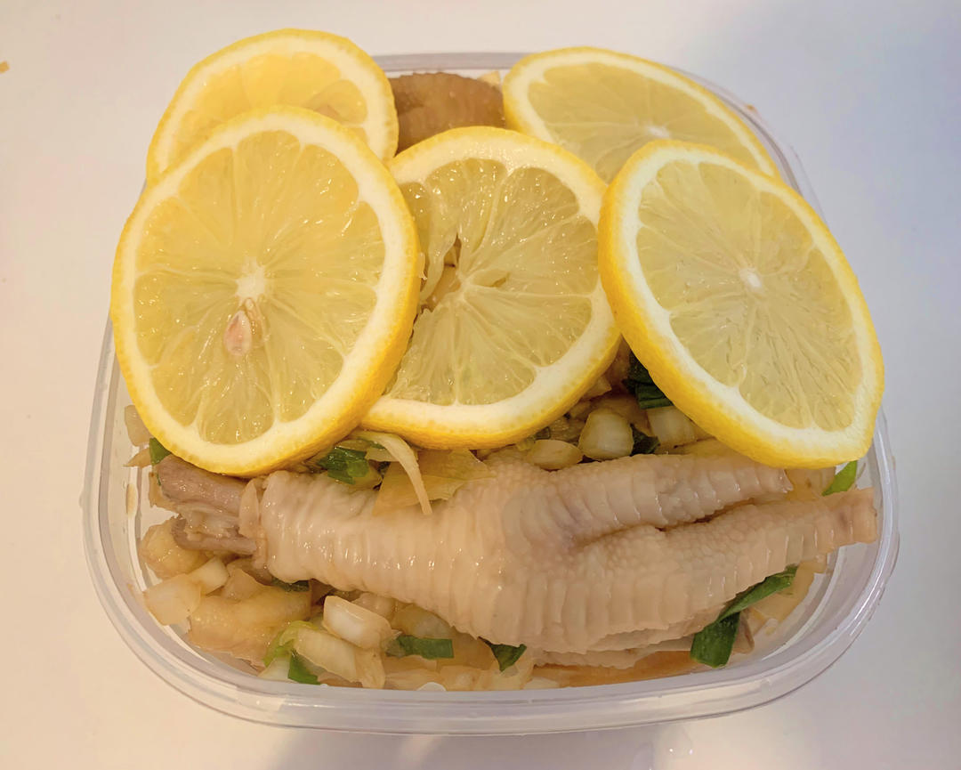 超简单的柠檬无骨鸡爪