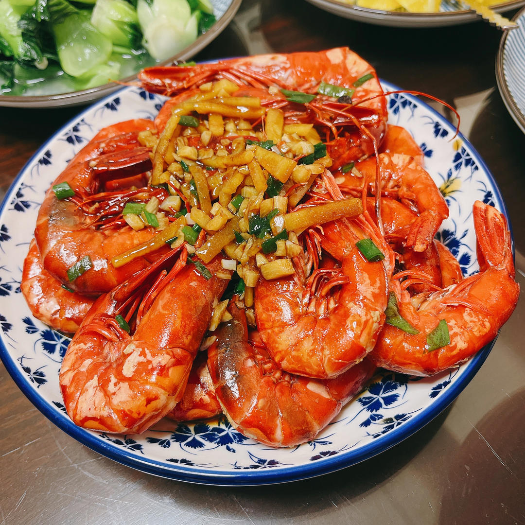零失败的烧黑虎虾