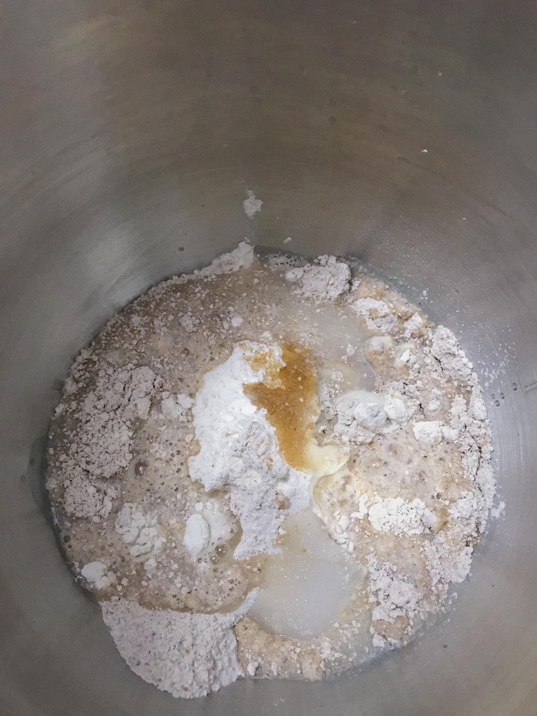 纯奶手撕吐司的做法 步骤1