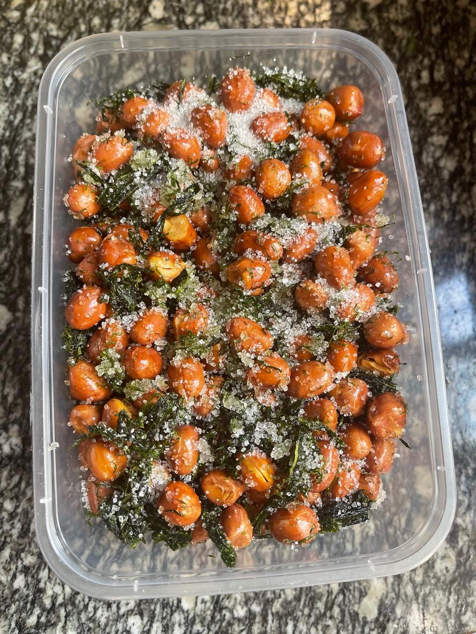 🔥炸花生米，苔菜花生米，小窍门