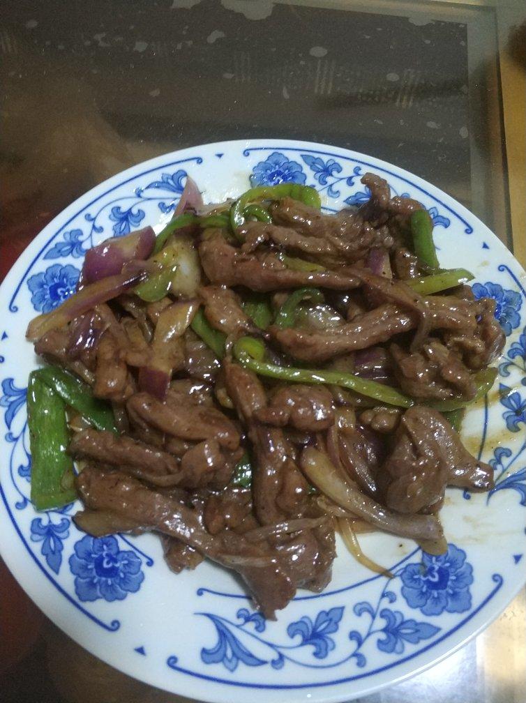 黑椒牛柳