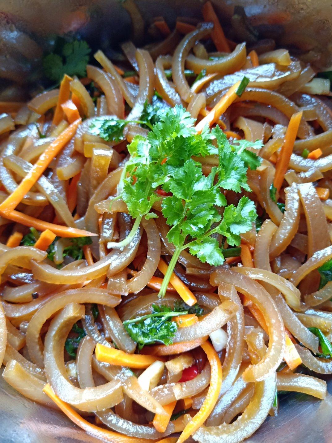 evalin做的凉拌猪皮