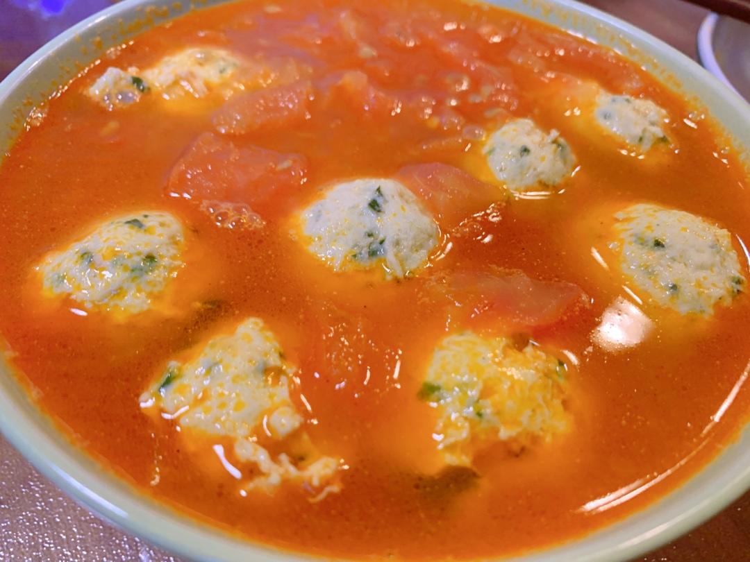 【番茄鸡肉丸】