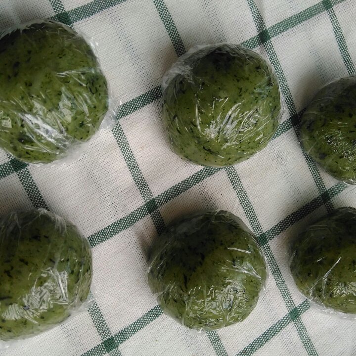 新晋网红【杏花楼 咸蛋黄肉松青团】