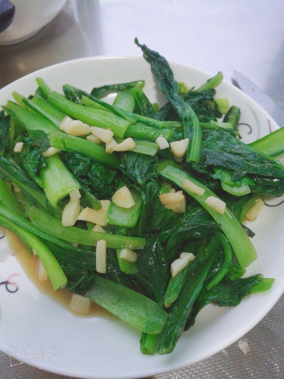 清炒小白菜