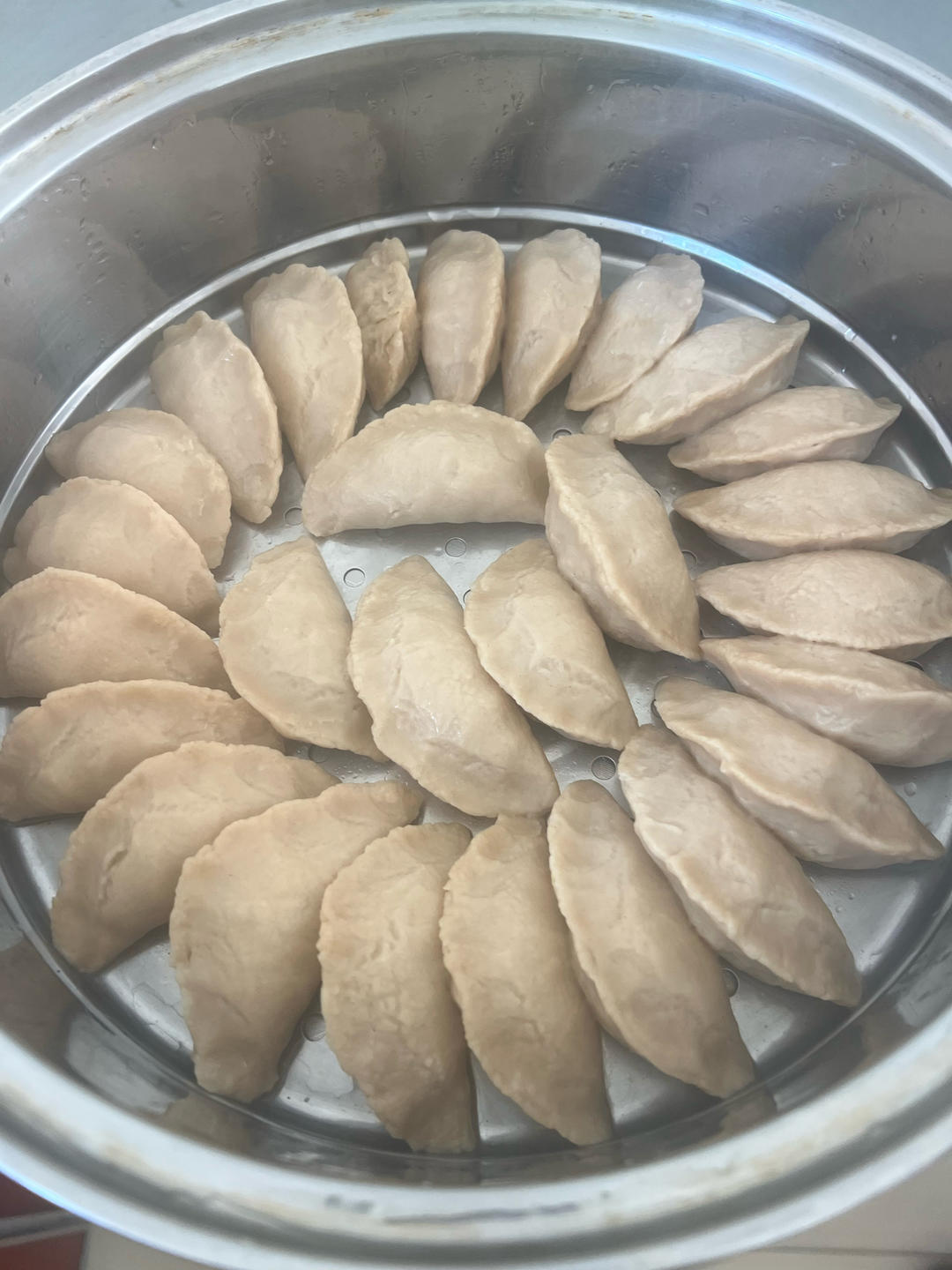 莜面蒸饺（白菜萝卜虾仁）