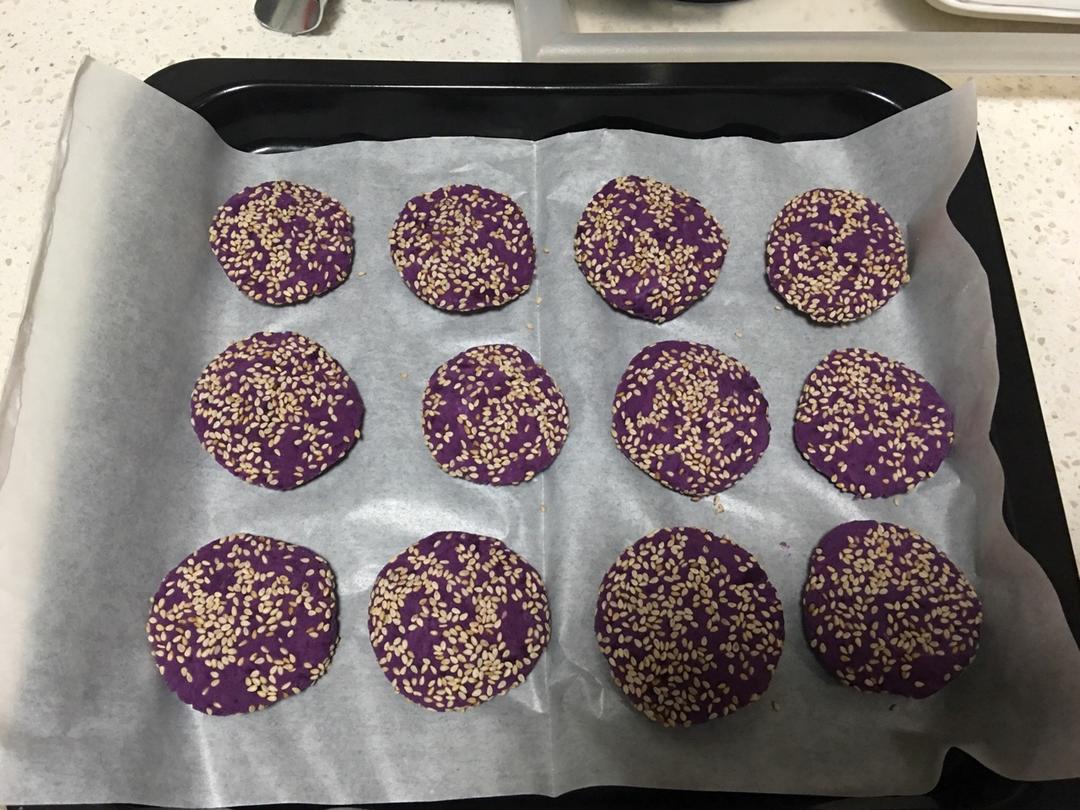 减肥必备紫薯饼