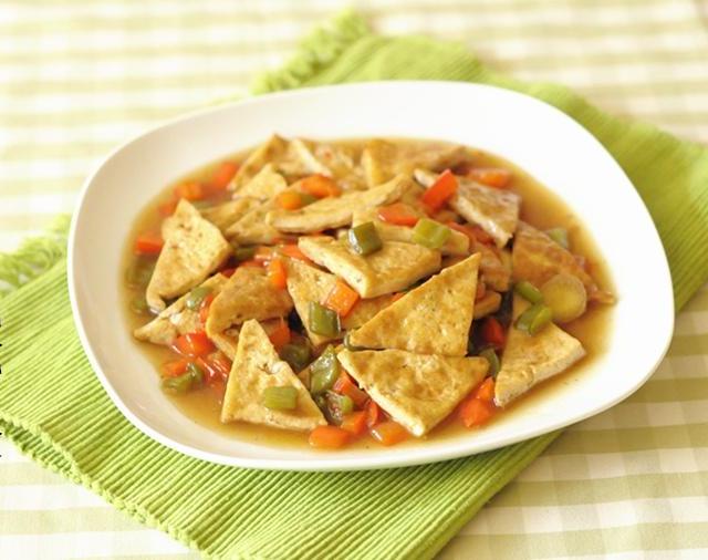 家常豆腐（Home-style Tofu)的做法
