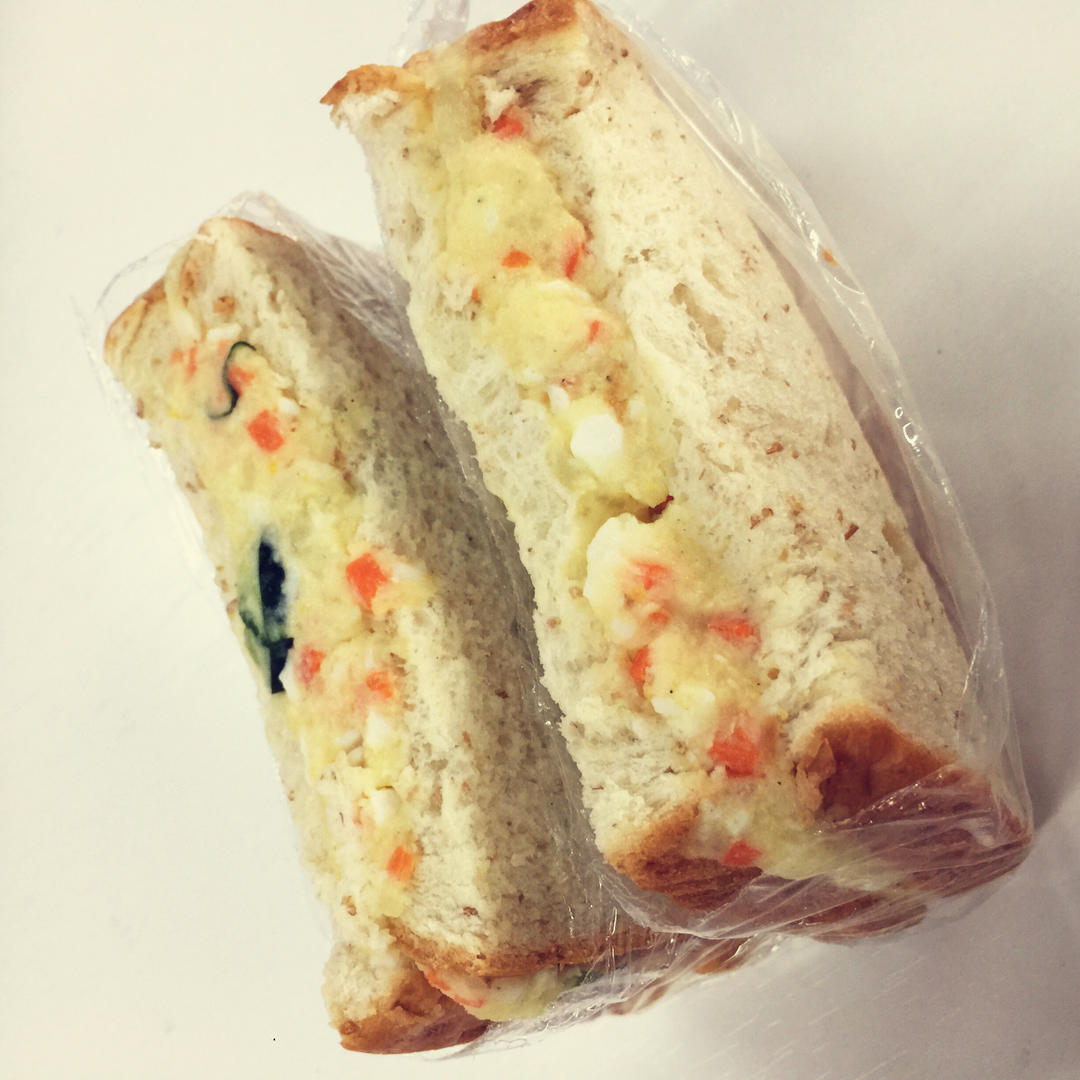 素土豆泥三明治