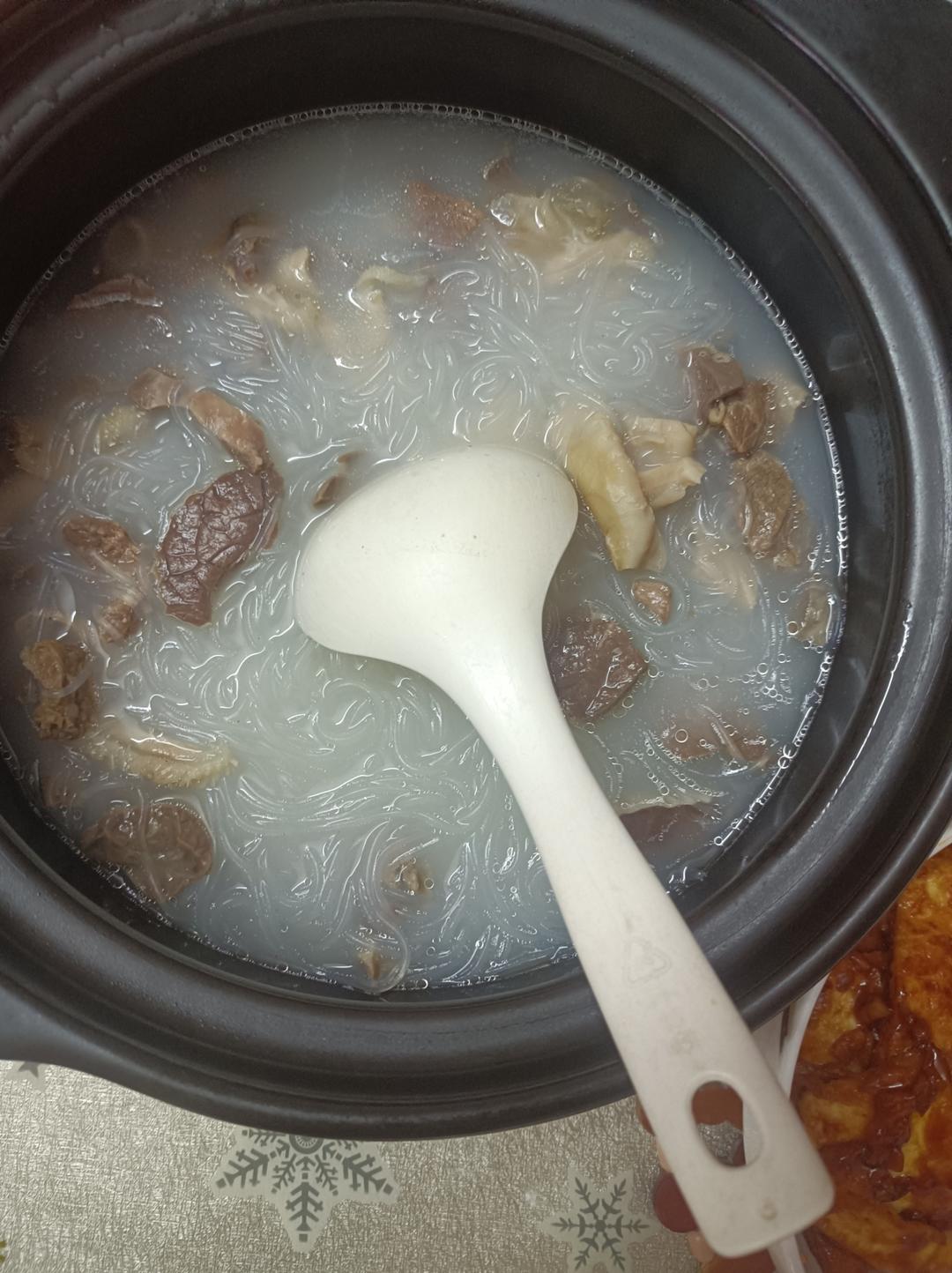 牛杂粉丝汤