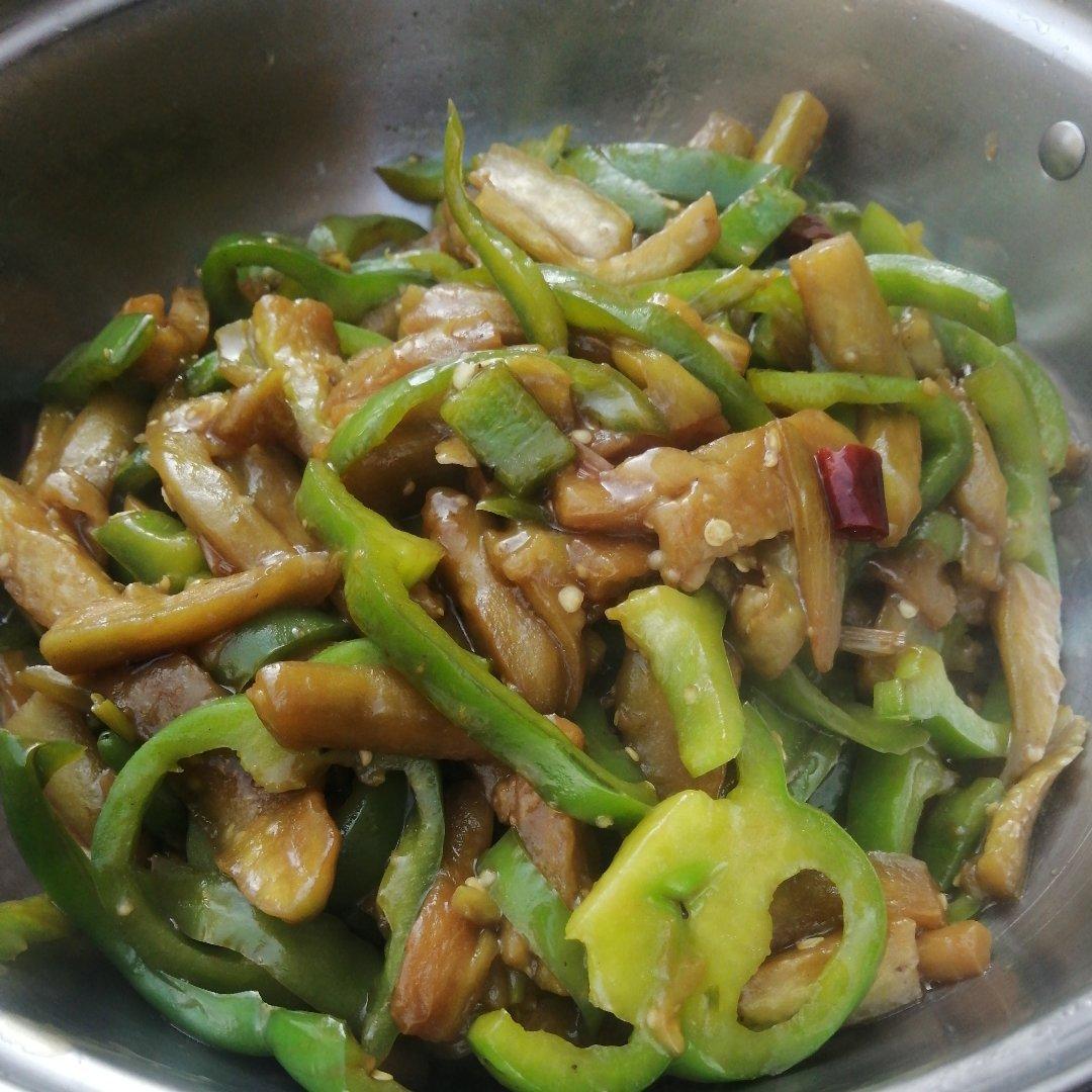 茄子🍆炒青椒