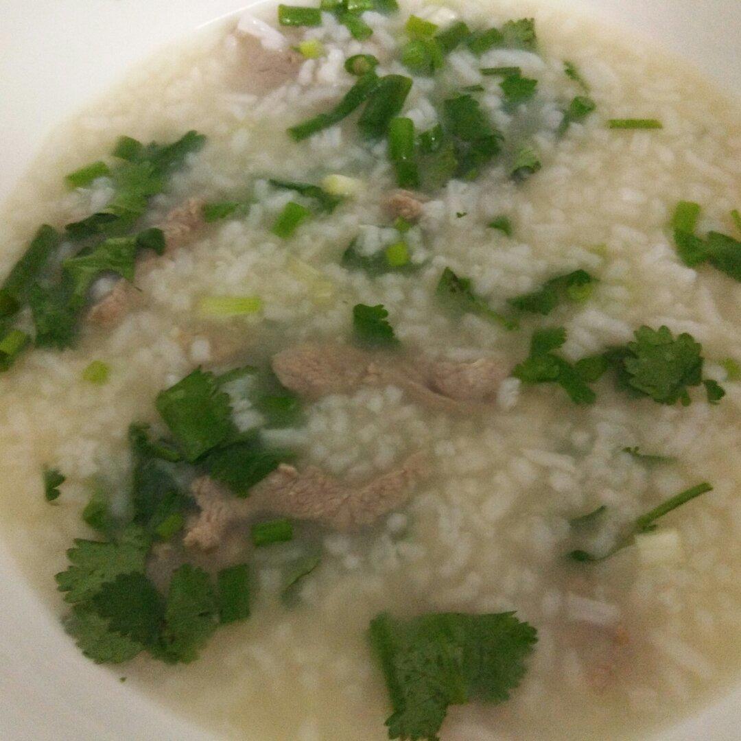 肉末菜粥