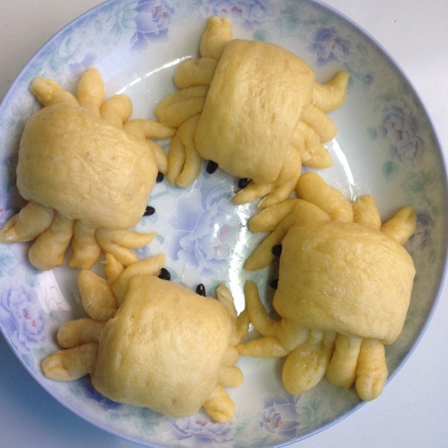 螃蟹南瓜包