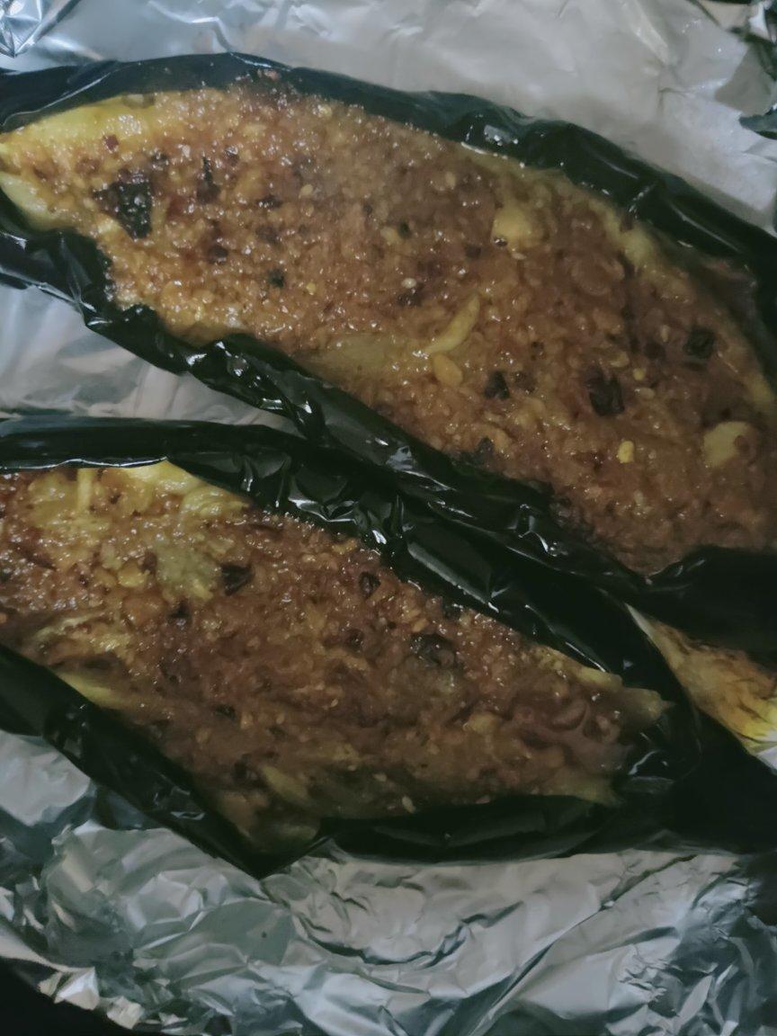 【空气炸锅-蒜蓉烤茄子】