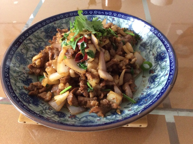 孜然羊肉粒