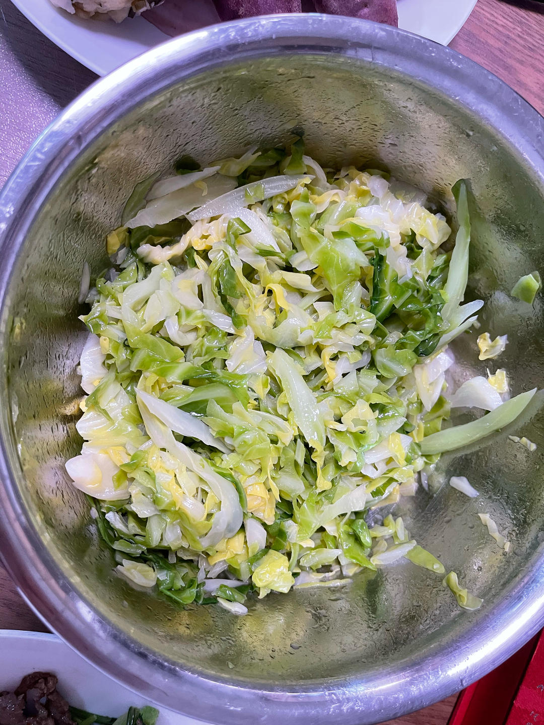 凉拌圆白菜（甘蓝）