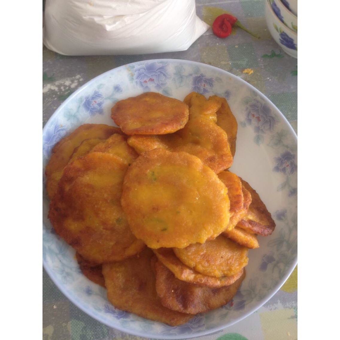 香煎南瓜饼