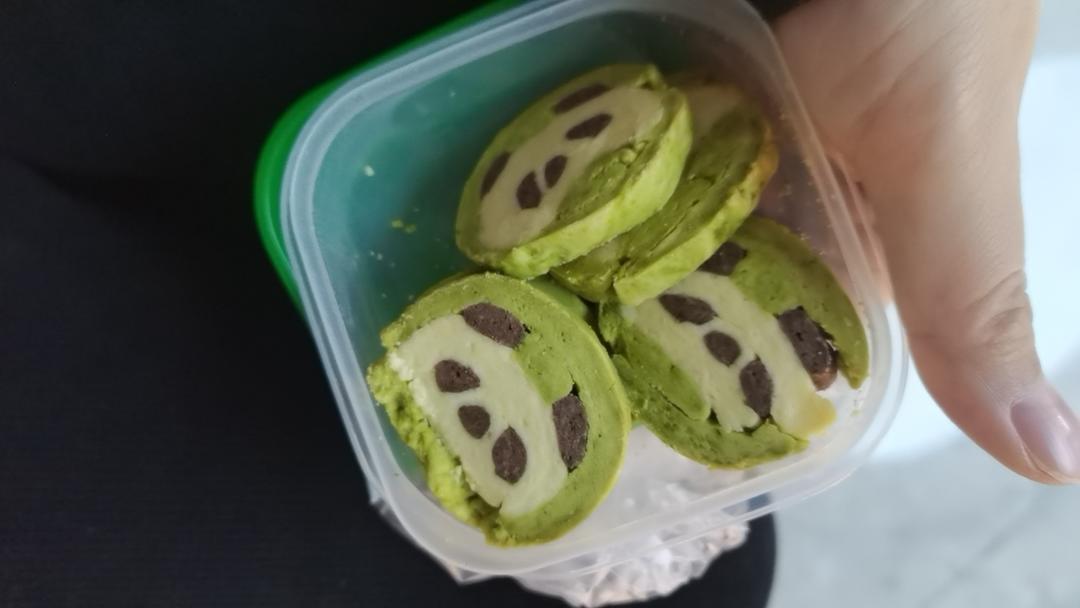 熊猫饼干（稍微修改了下糖小饼的方子）