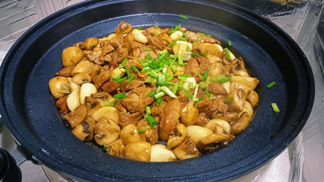 口蘑鸡胸肉