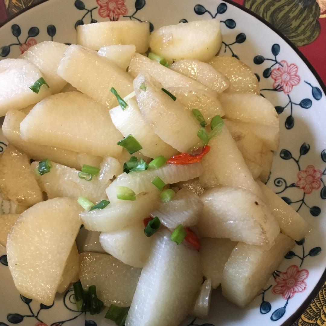 清炒淮山（山药）