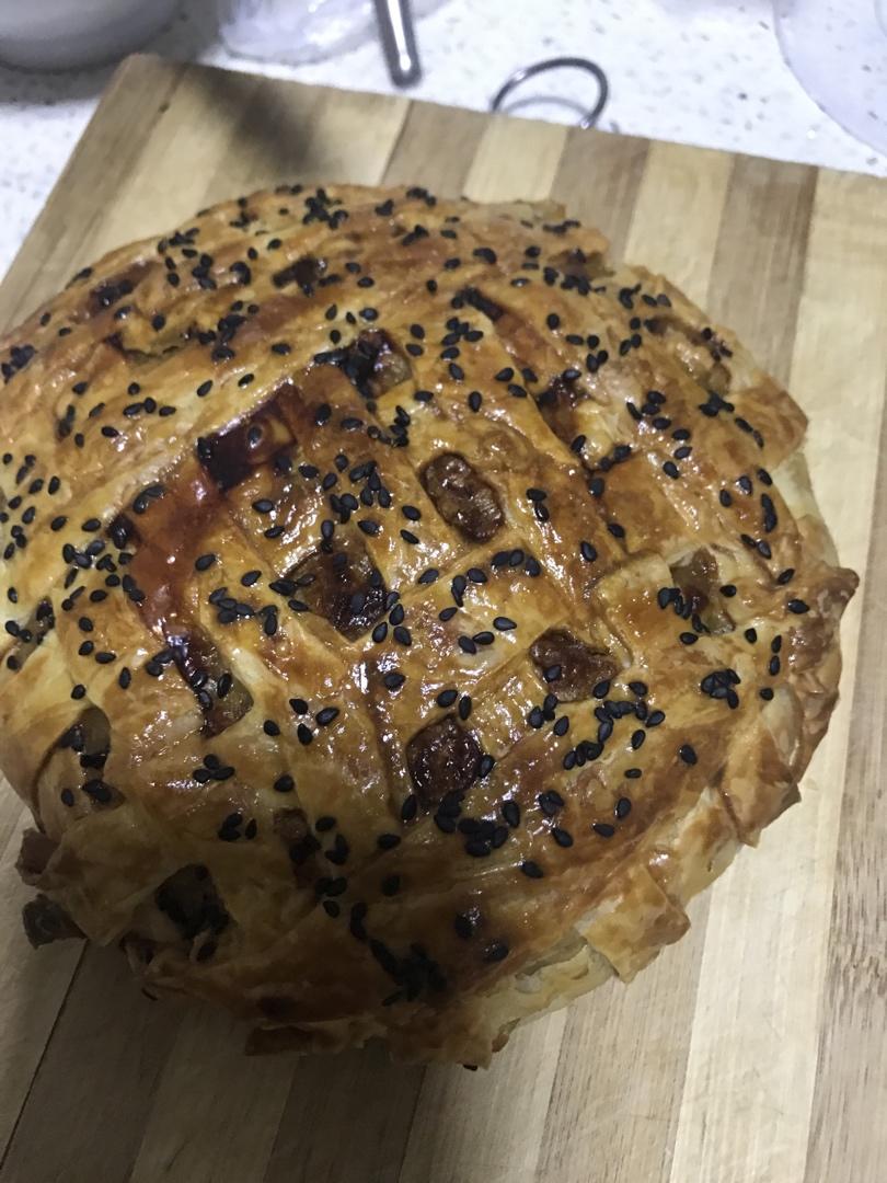 手抓饼花样吃法(一)苹果派