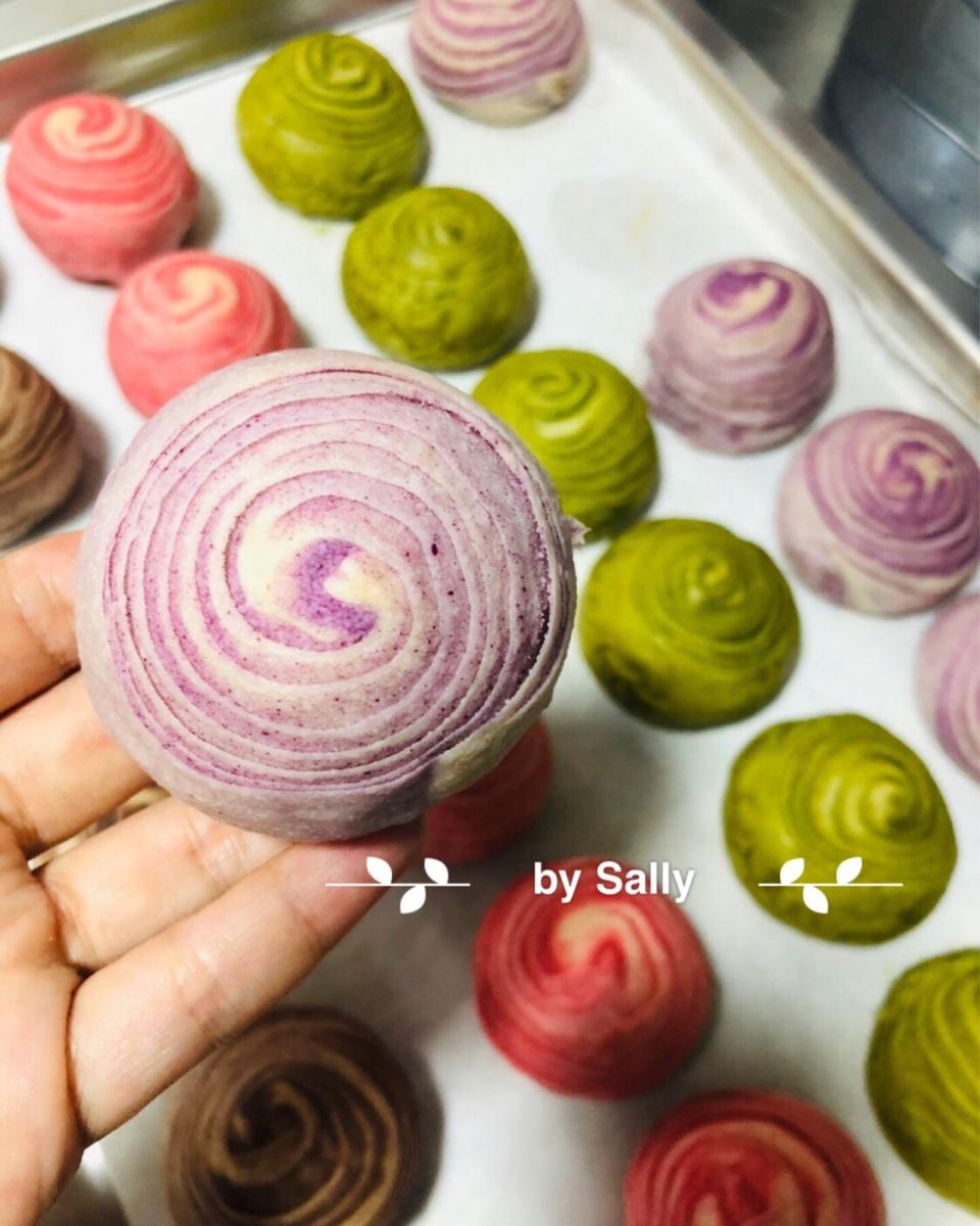 快手大包酥 彩虹酥、蛋黄酥、螺旋酥--手法适合量产 全程视频教学