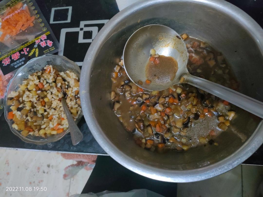 ㊙️香菇土豆肉沫拌饭❗️比外卖还好吃