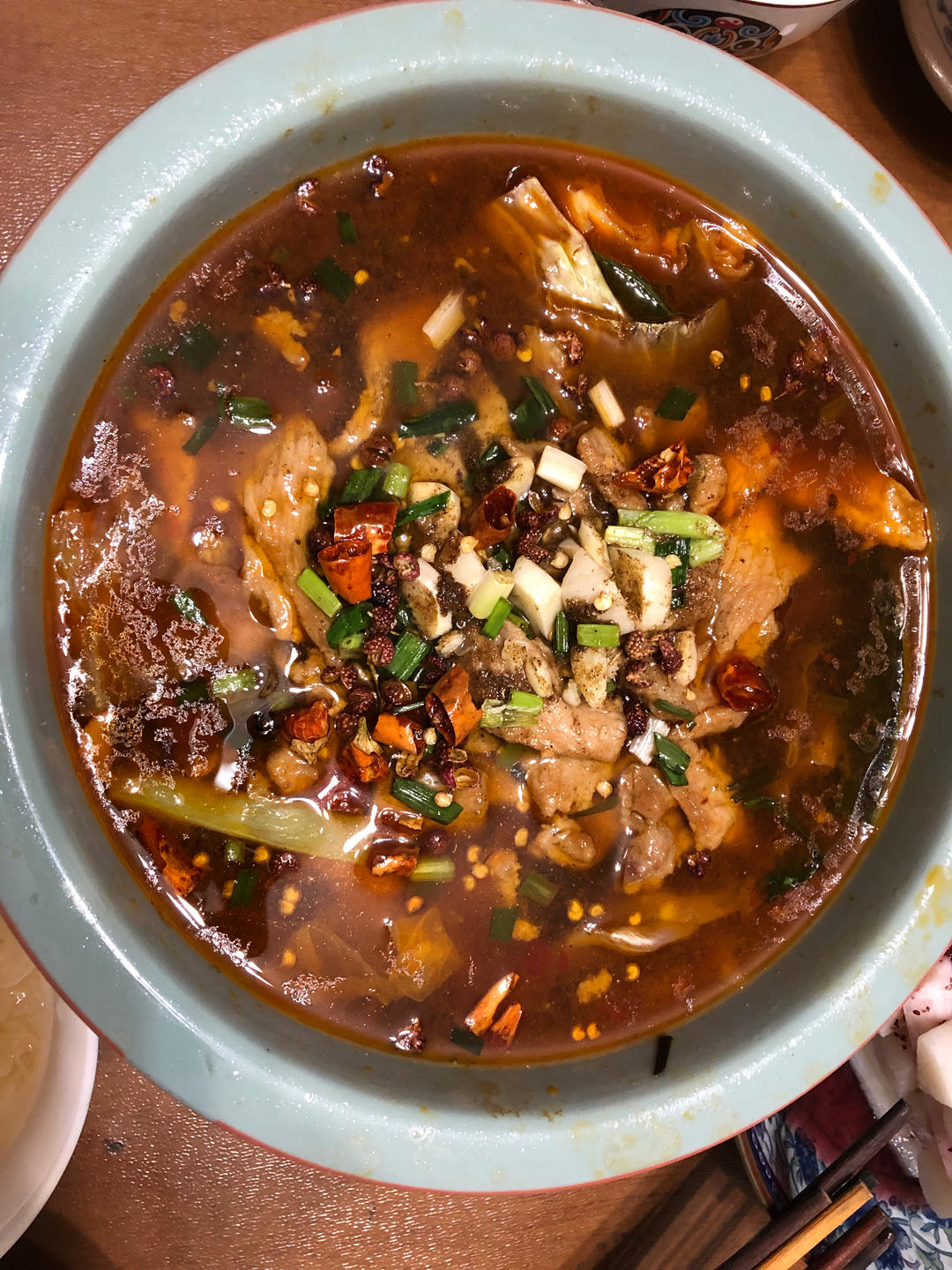 水煮肉片（肯定不翻车）