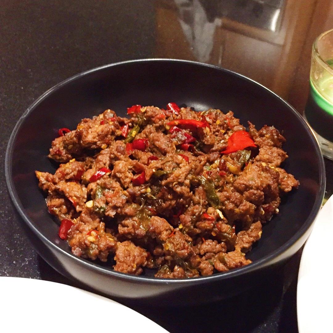 牙签牛肉 道地湖南味