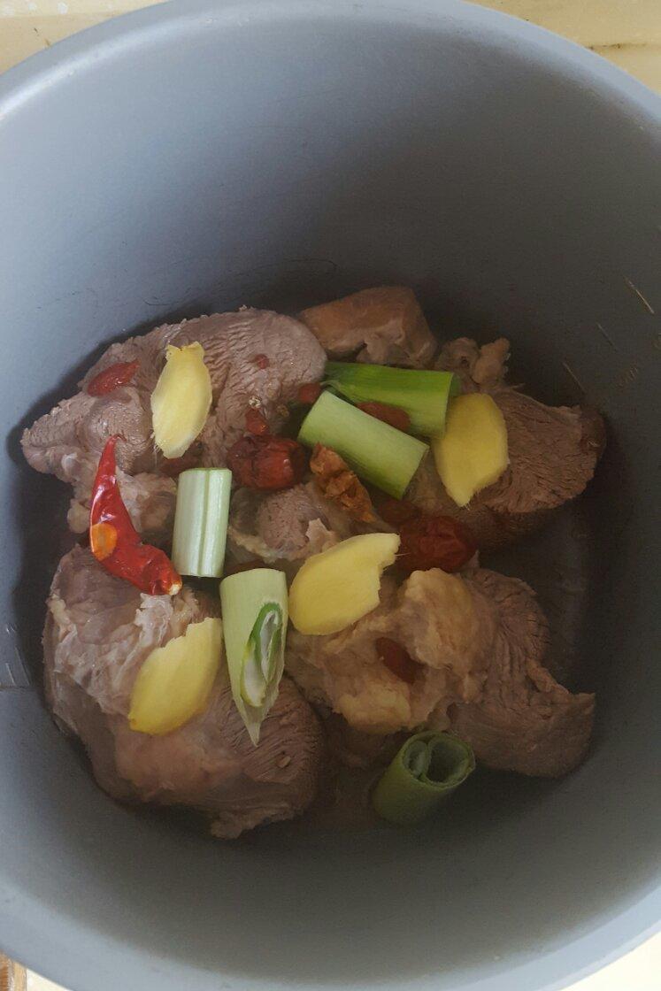 高压锅【酱牛肉】