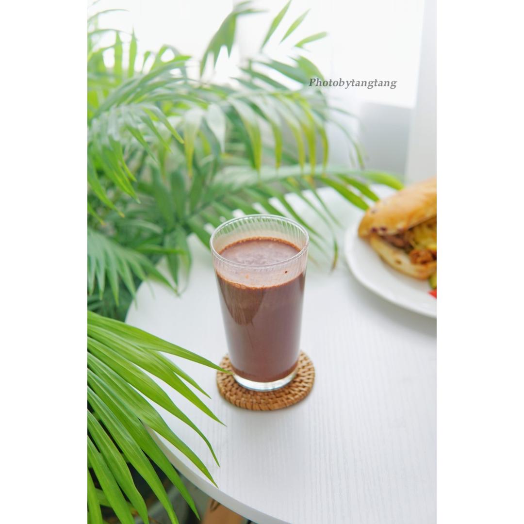 别喝维他奶了！丝滑巧克力燕麦豆奶豆浆