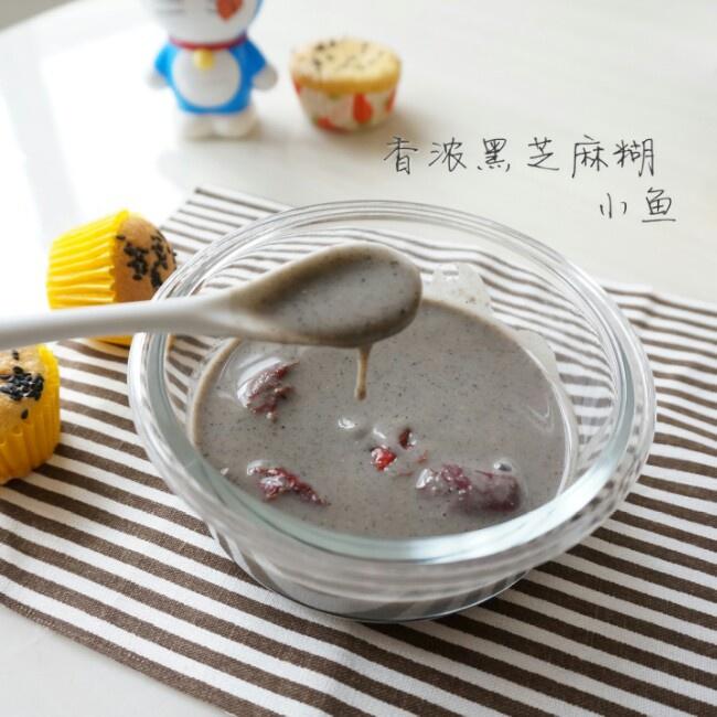香浓黑芝麻糊——极简豆浆机版的做法