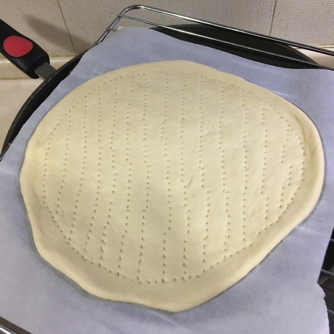 自制厚底披萨面饼