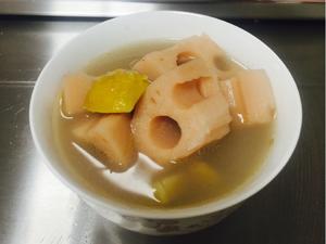 莲藕栗子汤的做法 步骤6