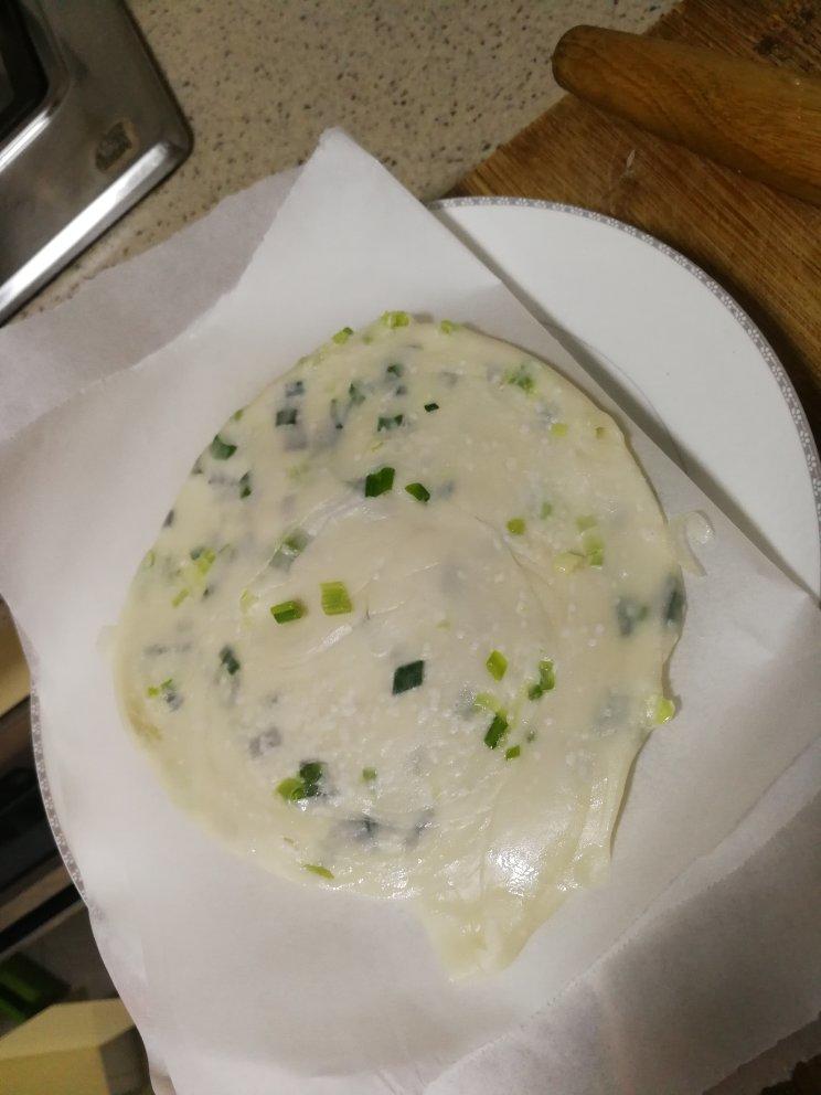 鸡蛋葱油饼                  （更新饼坯保存方法）
