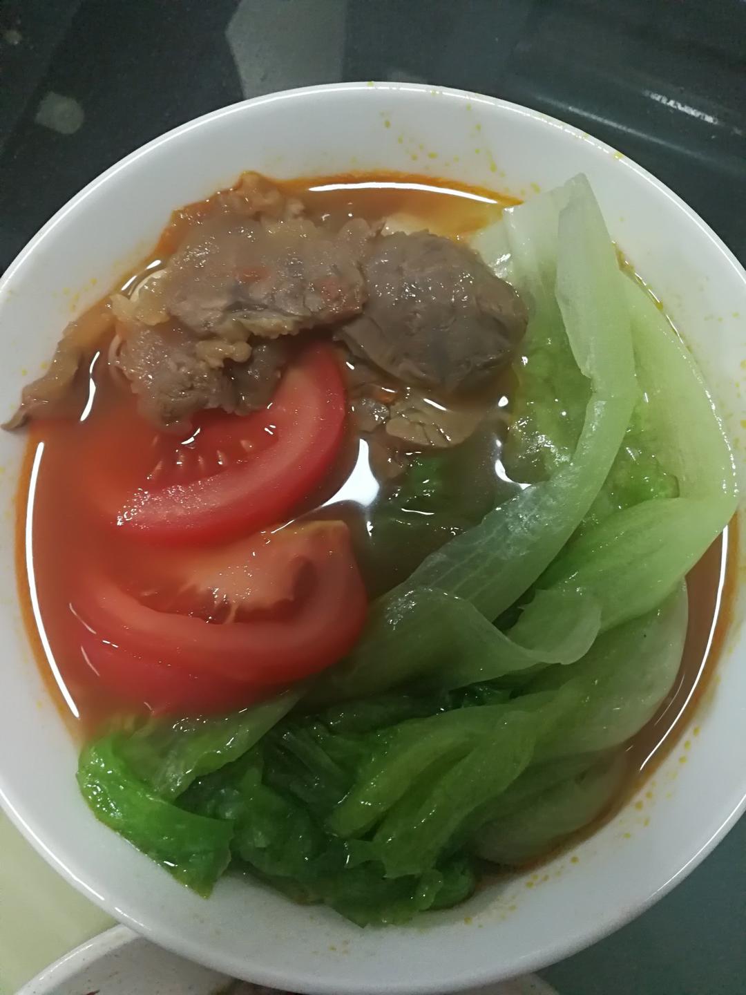 番茄牛肉面