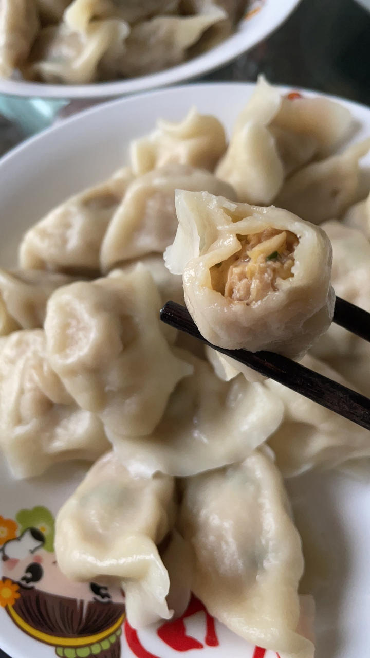 东北酸菜馅饺子-附万能馅方法