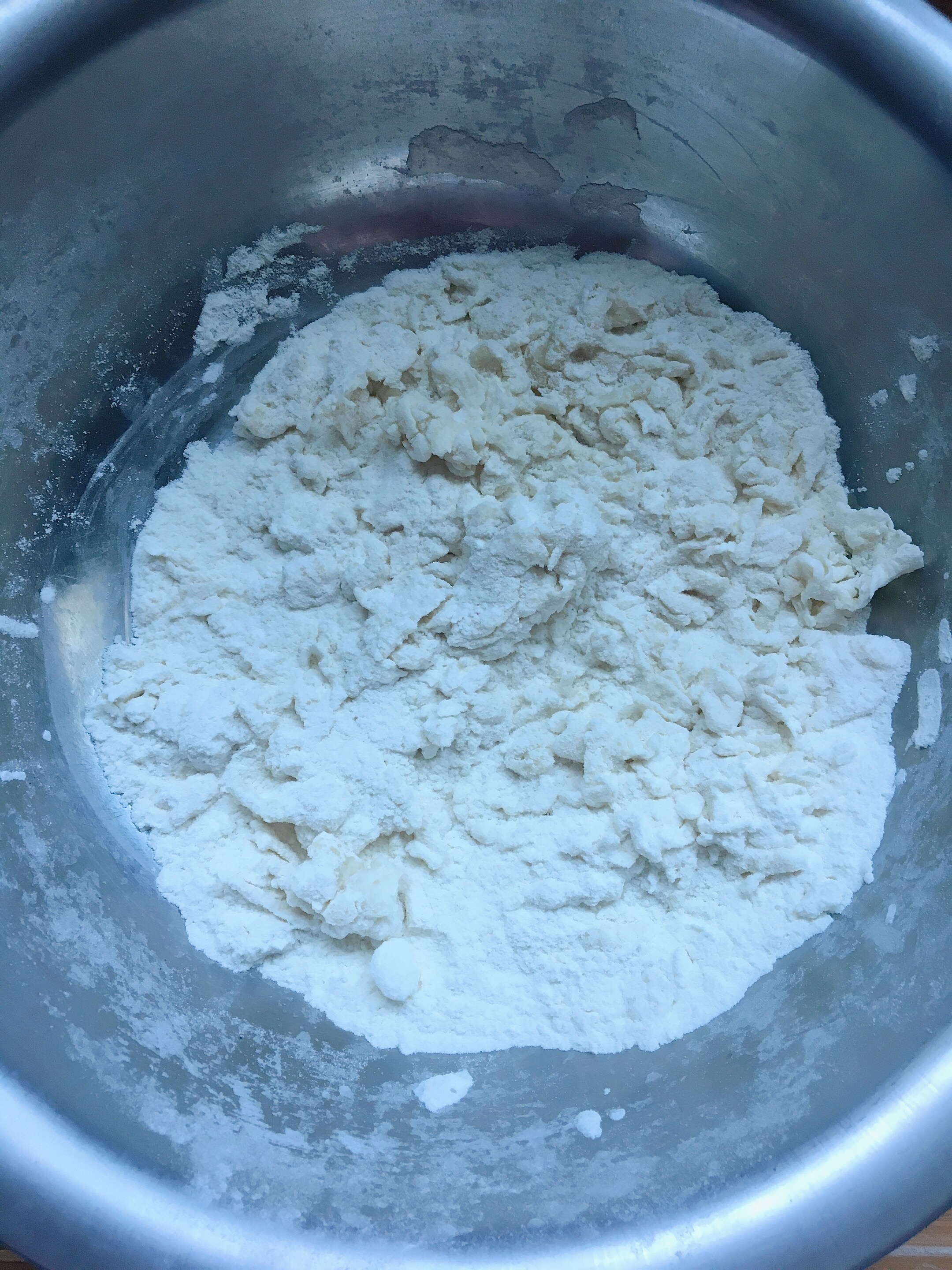 蛋挞皮（无黄油，不用冷藏，省事版）的做法 步骤1