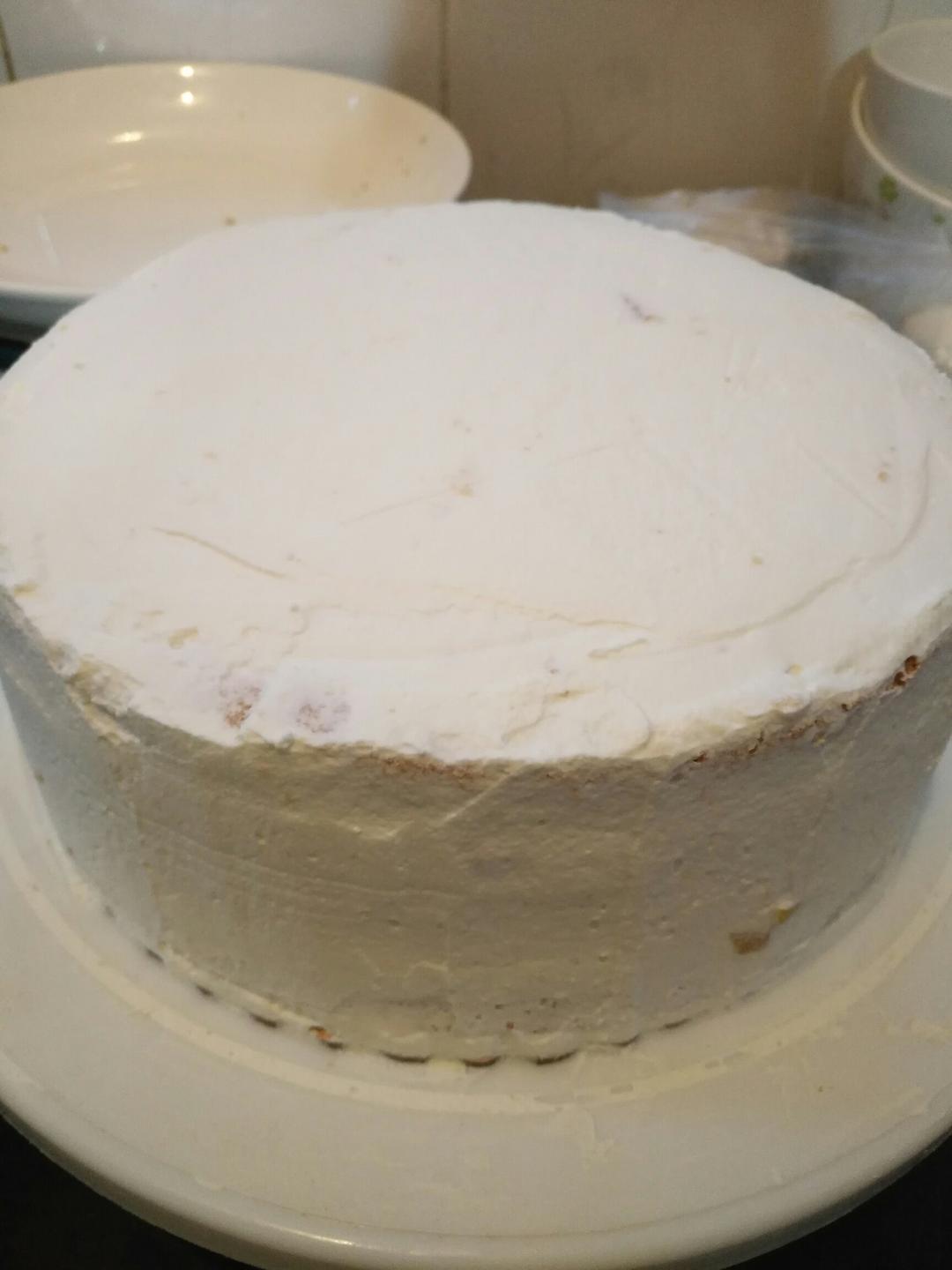 奶油蛋糕抹面小技巧