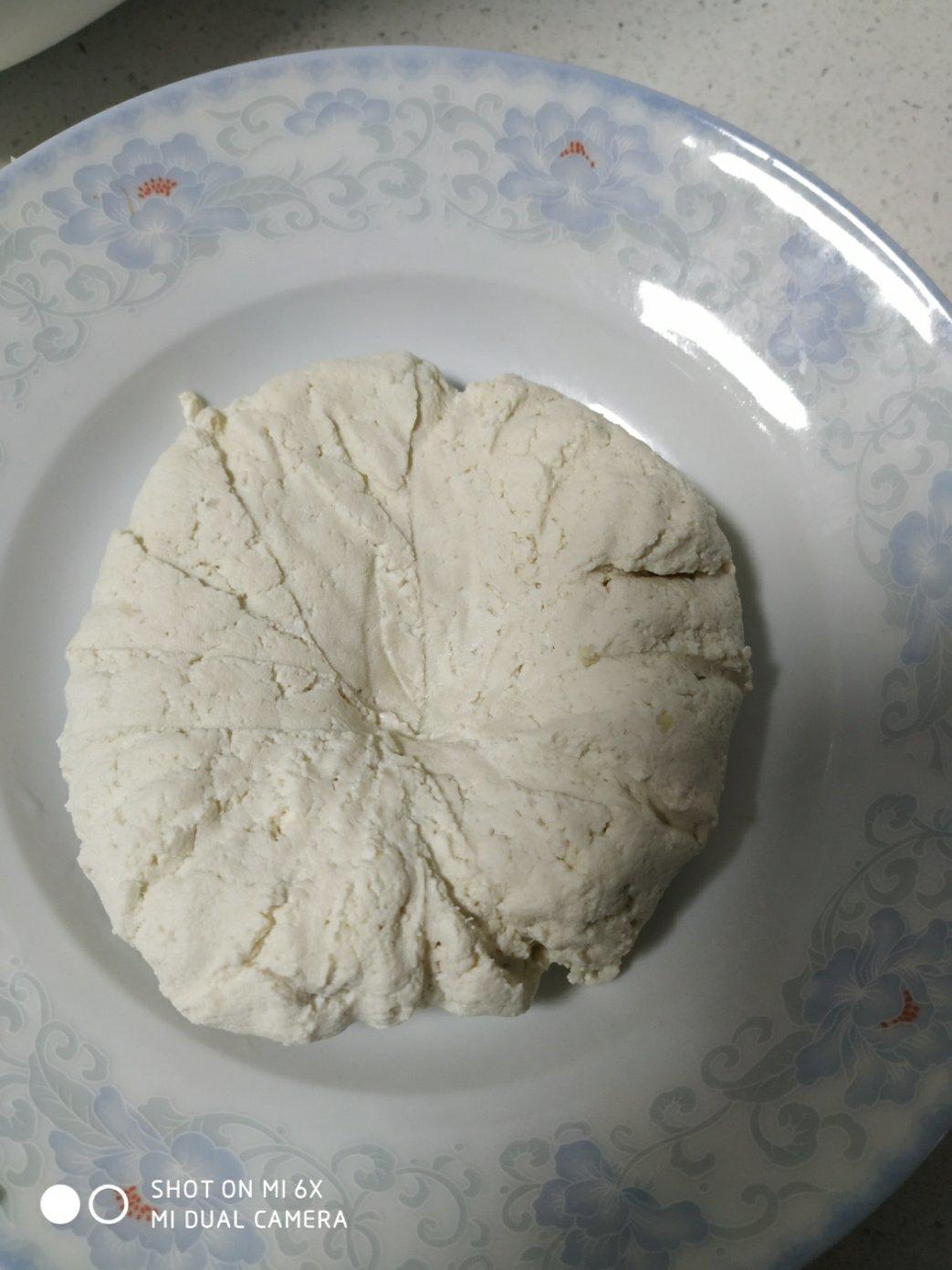 自制豆腐（白醋点豆腐）
