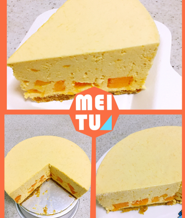 【视频】芒果慕斯（6寸） | 含镜面果胶配方