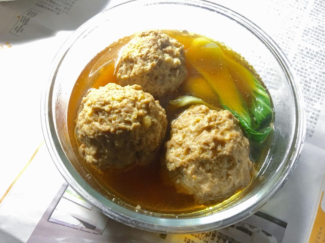 最好吃的扬州狮子头