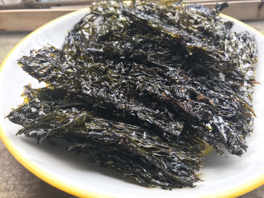儿童健康零食——紫菜脆