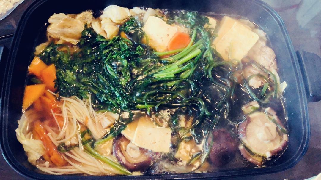 一人食之日式寿喜锅