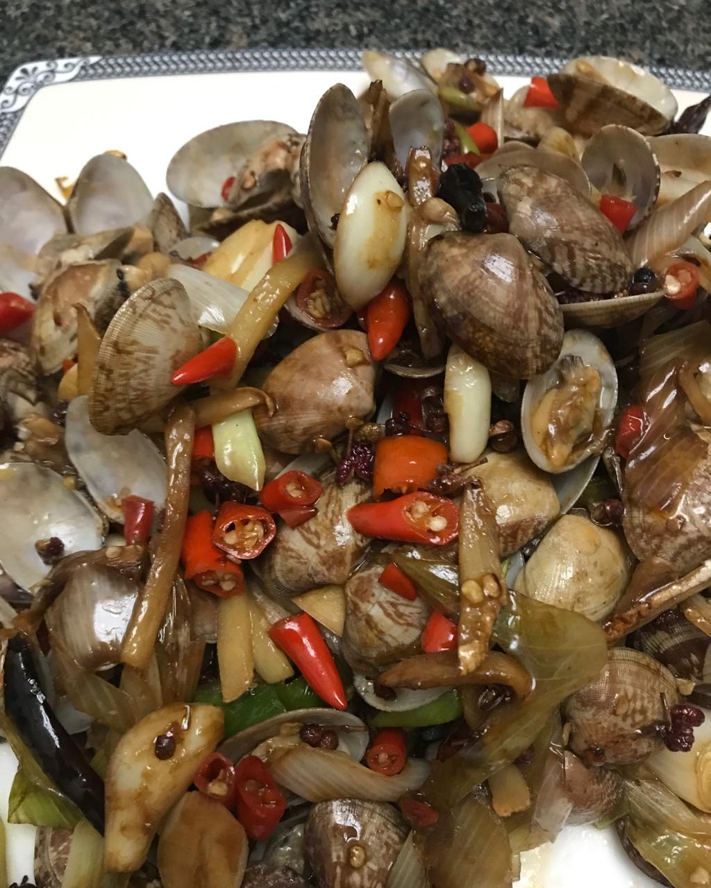 姥爷菜谱：好吃哭了的辣炒蛤蜊