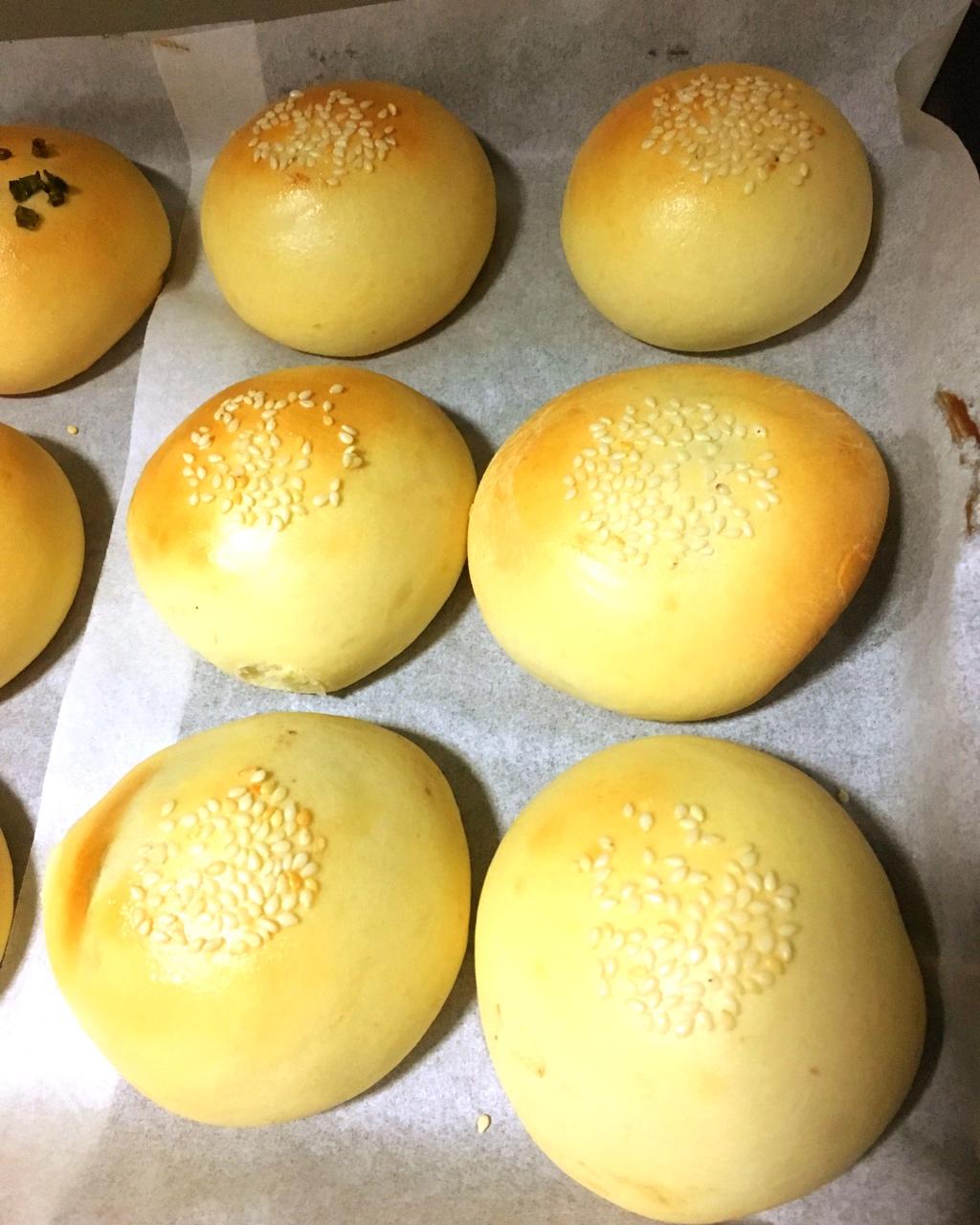 温柔的“中种奶油红豆面包”