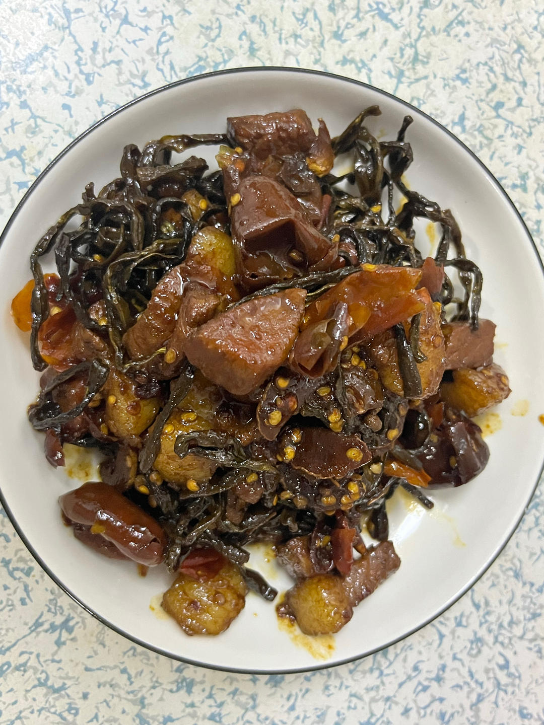 干豆角烧肉