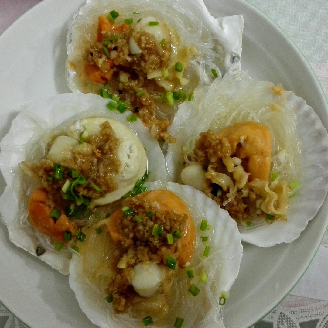 黄金蒜茸扇贝粉丝