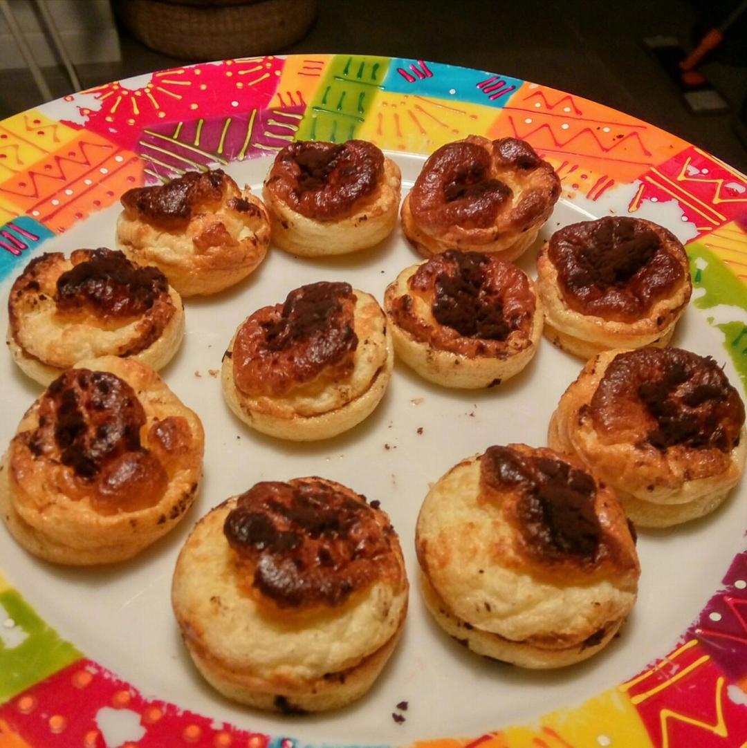 戚风杯子蛋糕^_^不开裂不回缩喔～