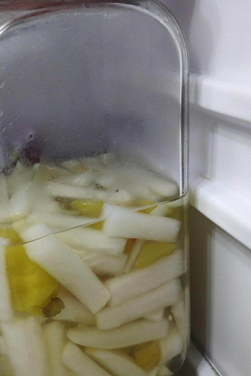 酸甜脆爽腌萝卜